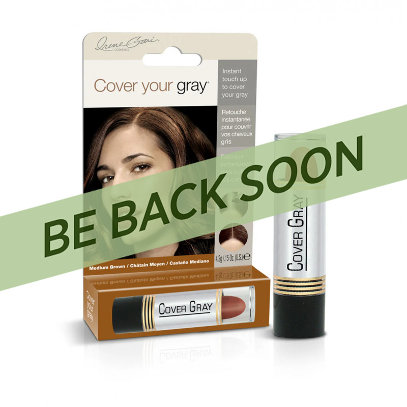 COVER YOUR GREY CRAYON MEDIUM BROWN