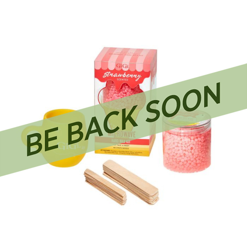 GIGI STRAWBERRY MICROWAVE WAX KIT