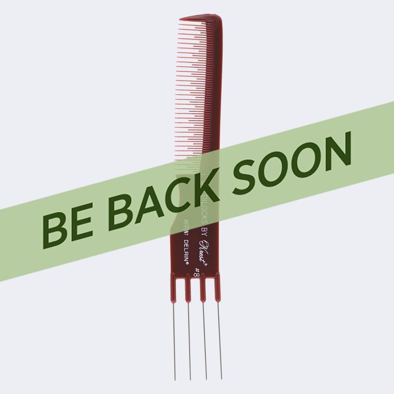 GOLDILOCKS STAINLESS STEEL LIFT COMB (RED)