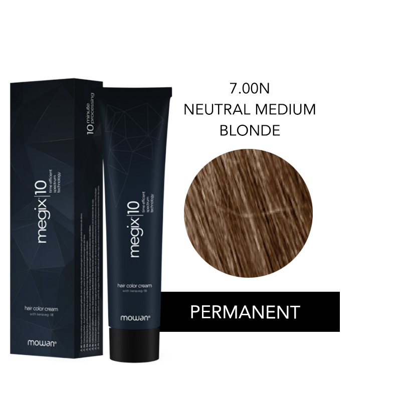 MEGIX10 #7.00N NEUTRAL MEDIUM BLONDE