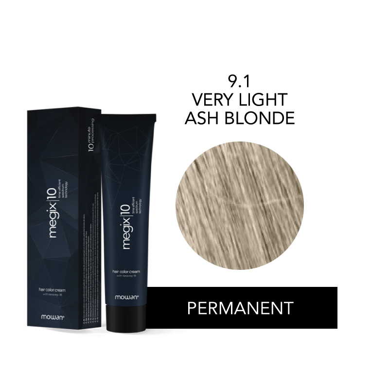  MEGIX10- 9.1- VERY LIGHT ASH BLONDE