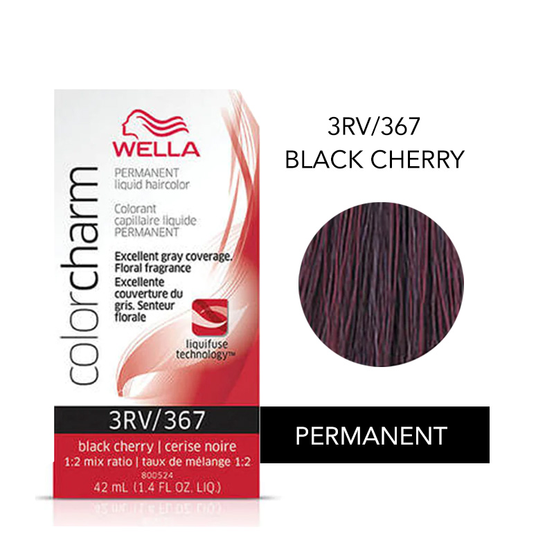 COLOR CHARM LIQUID COLOR 367 BLACK CHERR