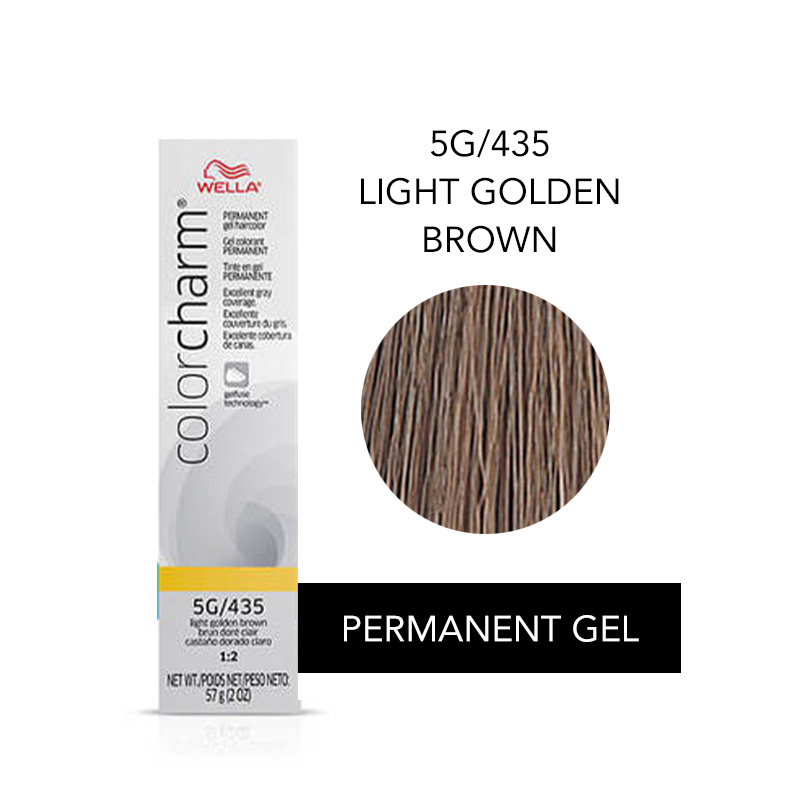 COLOR CHARM GEL COLOR 435 LIGHT GOLDEN BROWN