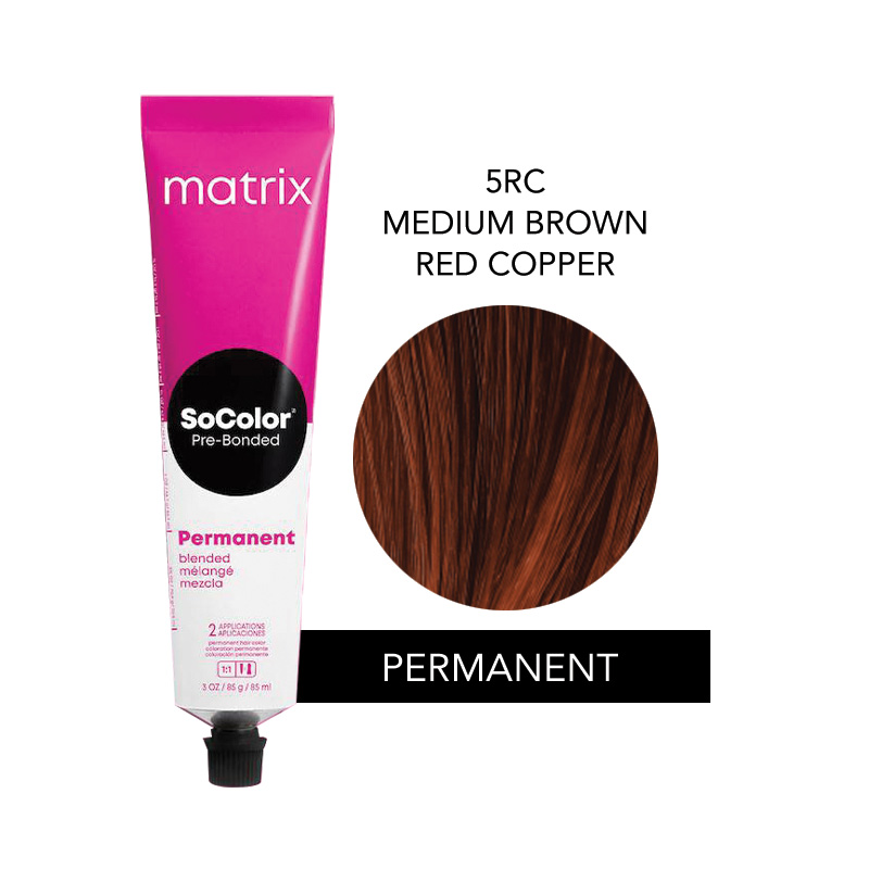 SOCOLOR MEDIUM BROWN RED COPPER 5RC