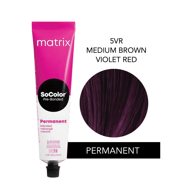 SOCOLOR MEDIUM BROWN VIOL..