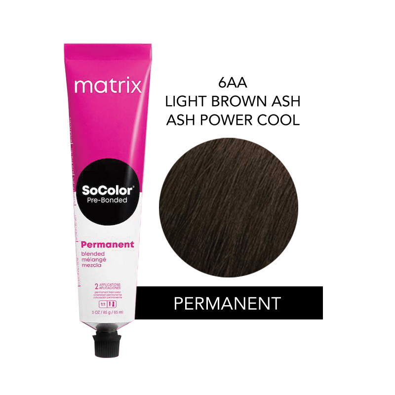 SOCOLOR LIGHT BROWN ASH ASH 6AA POWER COOL