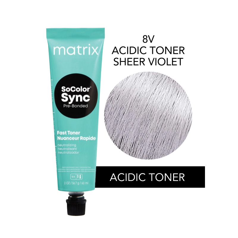 COLORSYNC ACIDIC TONER SHEER VIOLET 8V