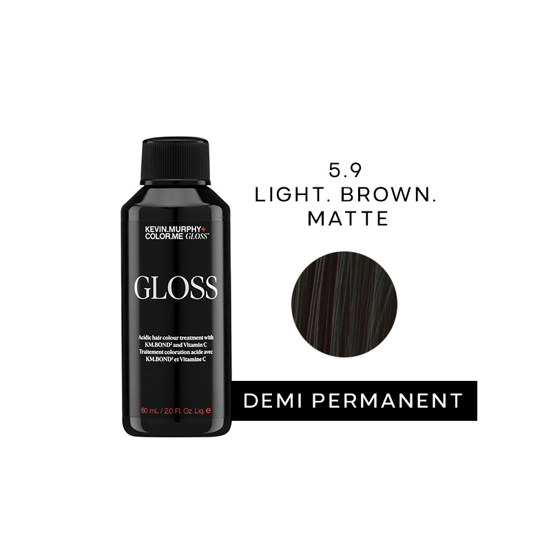 COL/ME #5.9 LIGHT. BROWN. MATTE
