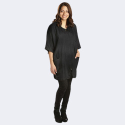 BABYLISS ONE SIZED ZIPPERED JACKET BLACK