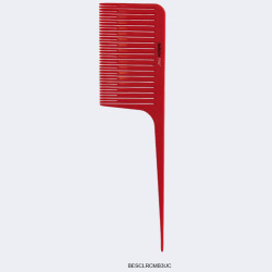 BABYLISS RED COLORING COMB W/PIN TAIL