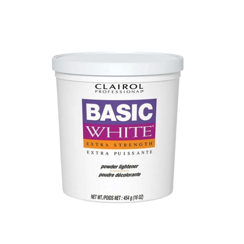CLAIROL BASIC WHITE POWDER LIGHTENER 453 CLAIROL BASIC WHITE POWDER LIGHTENER 453