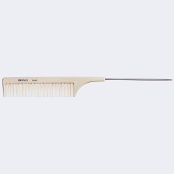 DANNYCO SILICONE FINE TOOTH PINTAIL COMB (BEIGE)