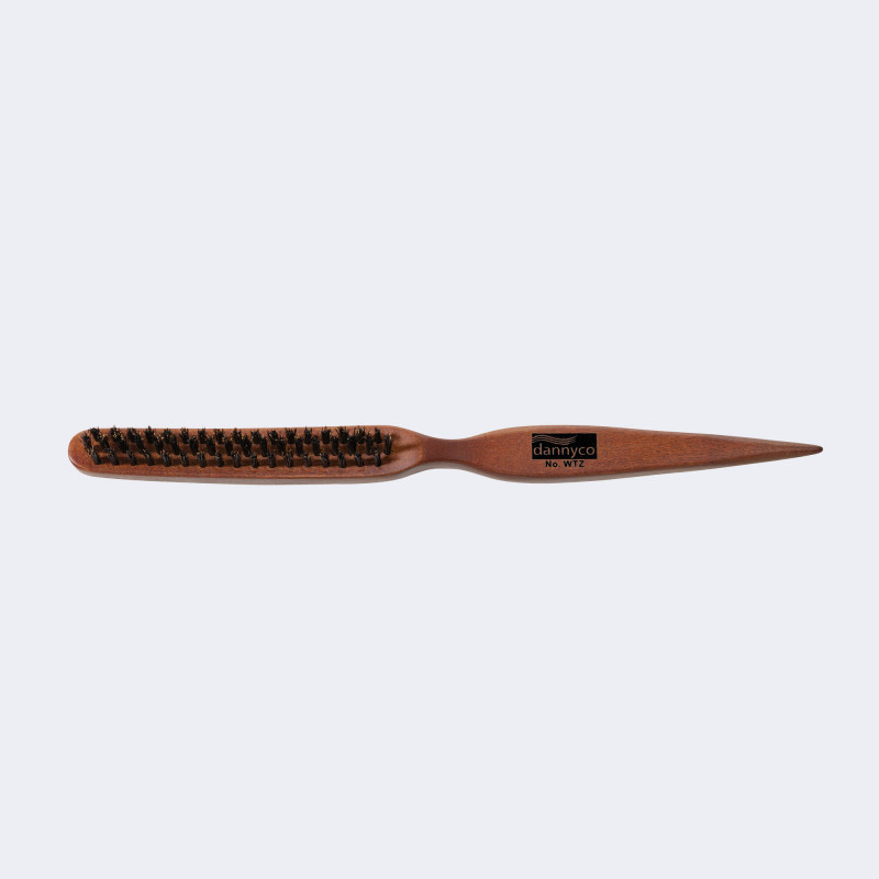 DANNYCO WOOD TEASING BRUSH WITH BOAR BRI