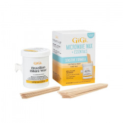 GIGI BRAZILLIAN WAX PLUS ESSENTIALS HOME KIT