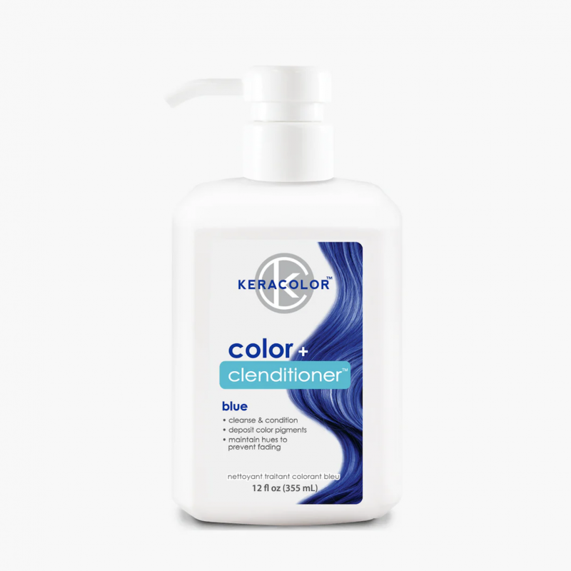 KERACOLOR COLOR+CLENDITIONER BLUE 12oz