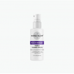 KERACOLOR KICK BRASS PURPLE TONING DROPS 2oz