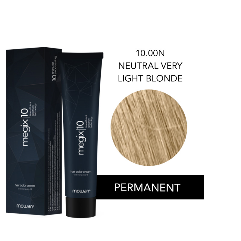 MEGIX10 #10.00N NEUTRAL VERY LIGHT BLOND