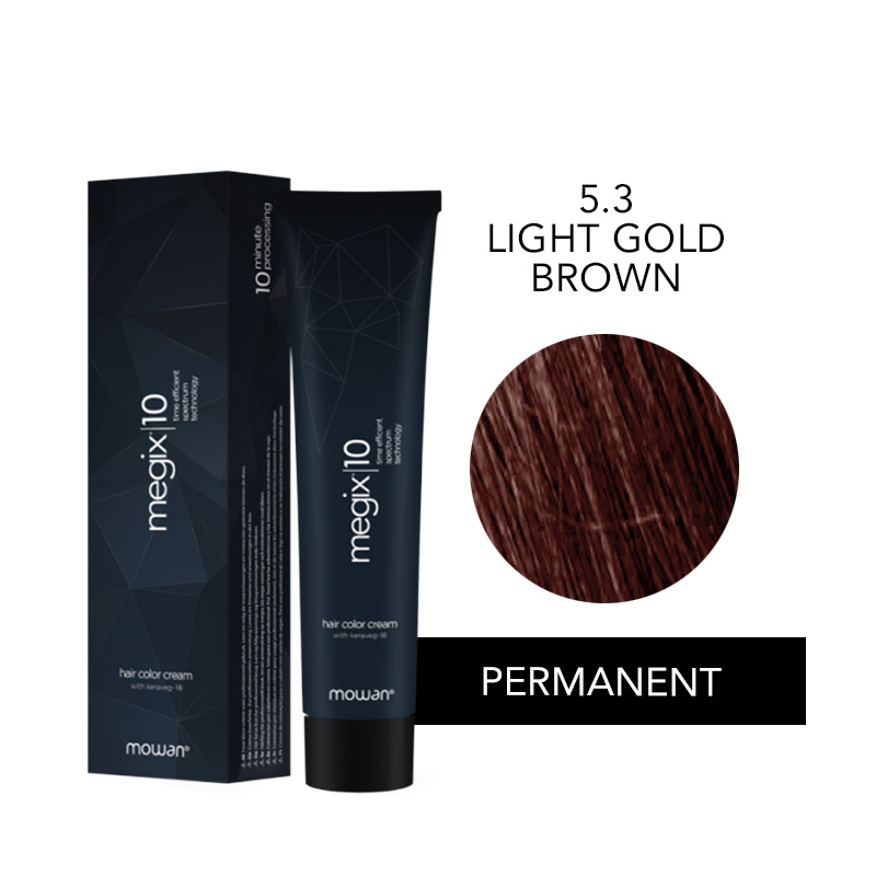  MEGIX10 #5.3 LIGHT GOLD BROWN