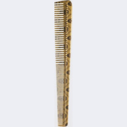 PEGASUS SKULLETO GOLD BARBER COMB (7.3)