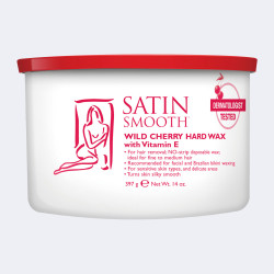 SATIN SMOOTH CHERRY HARD WAX 14oz