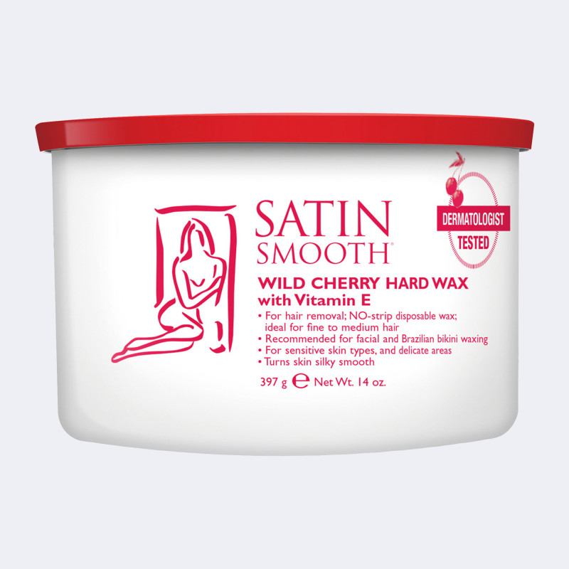 SATIN SMOOTH CHERRY HARD WAX 14oz
