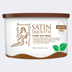 SATIN SMOOTH SOY CREAM WAX 14oz