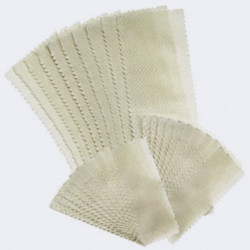 SATIN SMOOTH MUSLIN STRIPS LARGE 100/PK