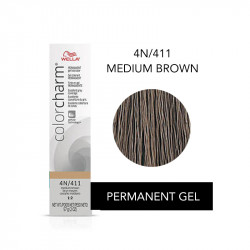 COLOR CHARM GEL COLOR 411 MEDIUM BROWN