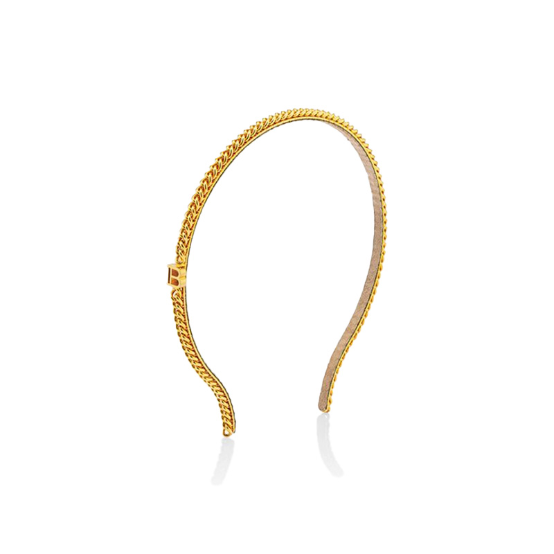 Balmain FW23 CHAIN HEADBAND SMALL