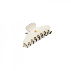Cellulose Acetate Pince a Cheveux Medium W/B