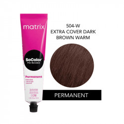 SOCOLOR EXTRA COVER DARK BROWN WARM 504-W