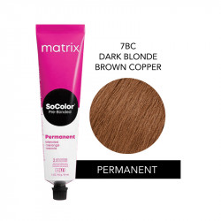 SOCOLOR DARK BLONDE BROWN COPPER 7BC